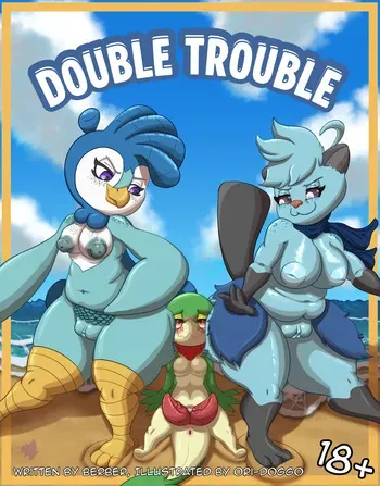 [Ori-Doggo] Double Trouble manga cover
