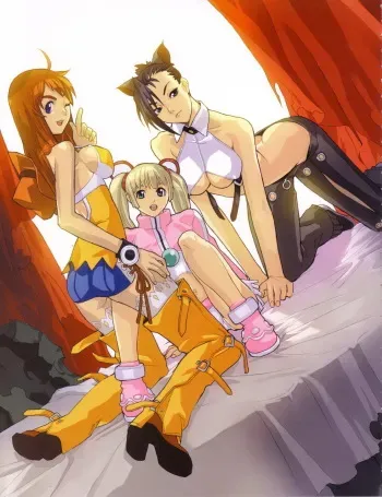 Burst Angel (BEAUTIFUL PICS +SCREEN PICS) manga cover