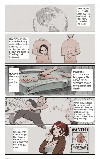 [Midnight] God’s Gift - Body Parts Auction [English] manga cover