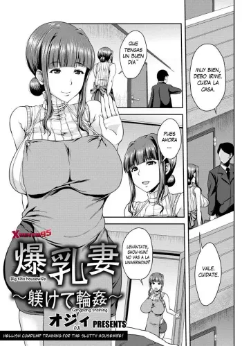 [Ozy] Bakunyuuzuma ~Shitsukete Rinkan~ (ANGEL Club 2015-01) [Spanish] [XHentai95] [Digital] manga cover