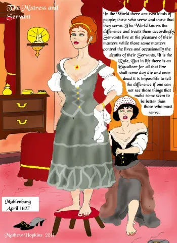 Mathew Hopkins: The Mistress and Servant manga cover