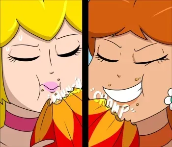 [ComicalWeapon] Double Feature - Peach & Daisy + Rosalina & Pauline manga cover