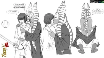 [Flick] Togruta Jedi & Her Padawan (Star Wars) (Spanish) [kalock & ToonX] manga cover