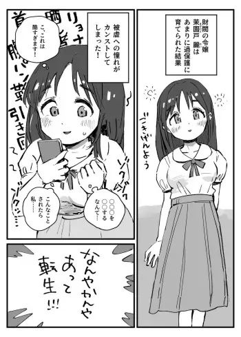 Hentai Ojou-sama no Isekai Dorei Seikatsu | Slave life of a young lady manga cover