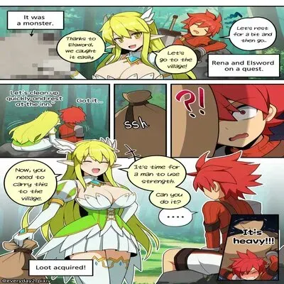Elswordick [Doujinshi] manga cover