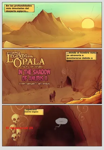 [DevilHS] Legend of Queen Opala - In the Shadow of AnubisII: Tales of Osira [Spanish] [El degenerado 25] manga cover