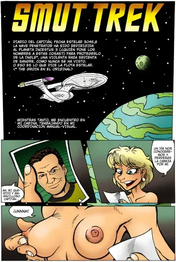 [Naga's Den (Darin Brown)] Smut Trek [Spanish] manga cover