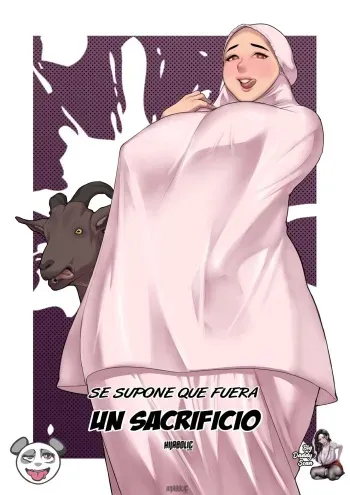 [Hijabolic] Se Supone Que Fuera Un Sacrificio [Spanish] [BigDaddy Scan] [Uncensored] manga cover