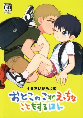 (SPARK12) [Amakara (Shouyu to Mirin)] Otokonoko ga Ecchi na Koto o Suru Hon manga cover