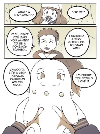 [Wolfrad Senpai] Chikorita is my best friend! (Pokemon) manga cover