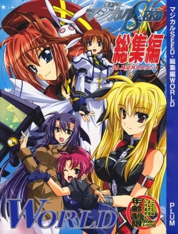 (C77) [PLUM (Kanna)] Mahou Shoujo Magical SEED Soushuuhen WORLD (Mahou Shoujo Lyrical Nanoha) manga cover