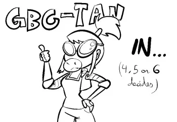 [Mario Grant] GBC-tan in: ABSOLUTELY NOTHING EXCITING!!! [Console-tan] [English] manga cover