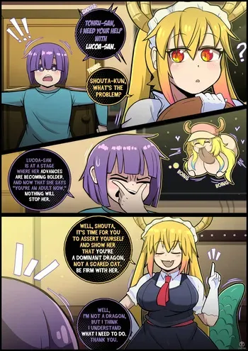 [LordFink] How NOT to Tame Your Dragon 🐉 (Miss Kobayashi's Dragon Maid) manga cover