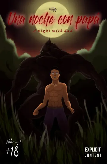 a night with dad manga cover