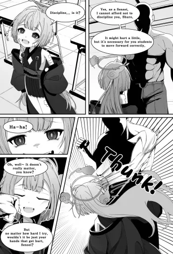 [NoConChan] Discipline (Blue Archive) [English] manga cover