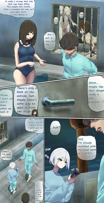 Examining How Livestock Girls Can Escape manga cover
