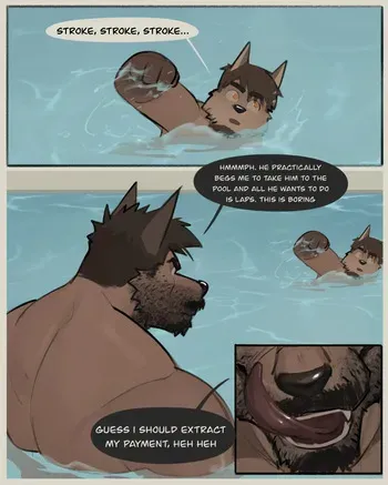 [Dogiswho] - PUBLIC POOL FUCK manga cover