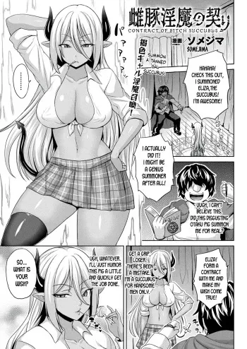 Contract of Bitch Succubus manga cover