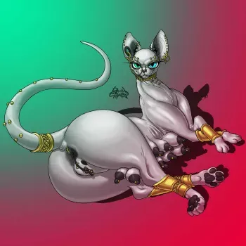 [RashChaos] Sphynx Cat Of Ulthar (Cthulhu Mythos) manga cover