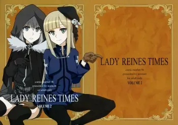 (C96) [Neoneet (Neoneet)] LADY REINES TIMES VOL. 2 (Lord El-Melloi II Sei no Jikenbo) manga cover