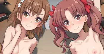 [Akai] Mikoto & Kuroko (Toaru Kagaku no Railgun) manga cover