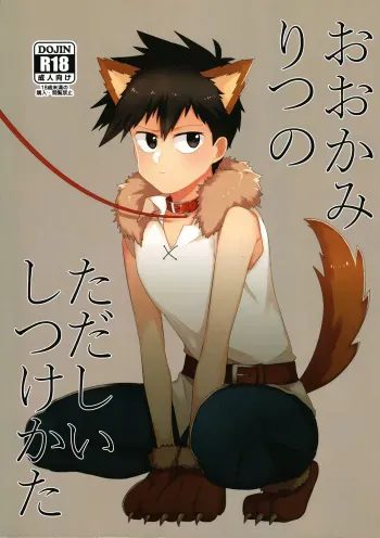 (PSYCHIC100% Osaka) [Nekodrill (Kako)] Ookami Ritsu no Tadashii Shitsukekata (Mob Psycho 100) manga cover