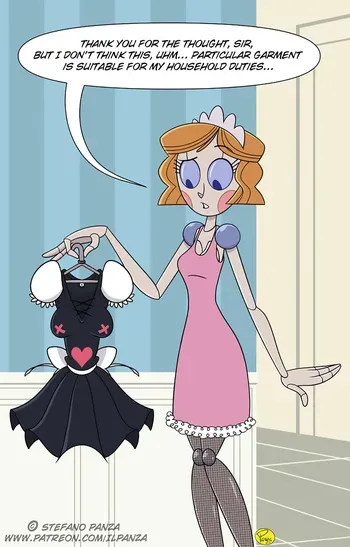 [IlPanza] The Nannies' Dillema (Emmy the Robot) manga cover