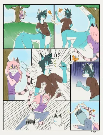 [cat_named_fish] One of a Kind manga cover