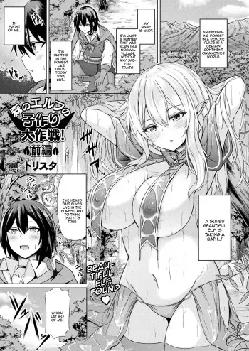 Mori no Elf no Kotsukuri Daisakusen Zenpen / The Great Forest Elf Reproduction Plan manga cover