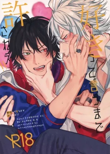 (Crazy Lyric Battle 2) [mesuchanghonpo (onna)] Sukitte iu Made Yurusanee!! (Hypnosis Mic) manga cover