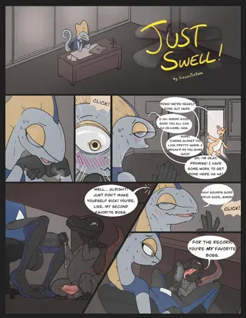 [Scruffythedeer] Just Swell!: Part 1 (Pokemon) manga cover