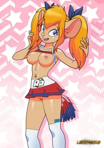 [TEKU] Gadget & Tanya (Chip 'n Dale Rescue Rangers) manga cover