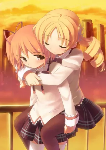 じじ (Pixiv artist) Madoka/Mami yuri gallery manga cover