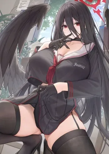 [XianYuMiaoCAT] 羽川ハスミ (Blue Archive) manga cover
