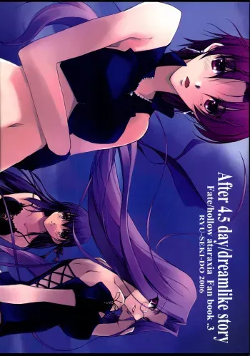 (SC31) [RYU-SEKI-DO (Nagare Hyo-go)] After 4.5 day/dreamlike story (Fate/hollow ataraxia) manga cover