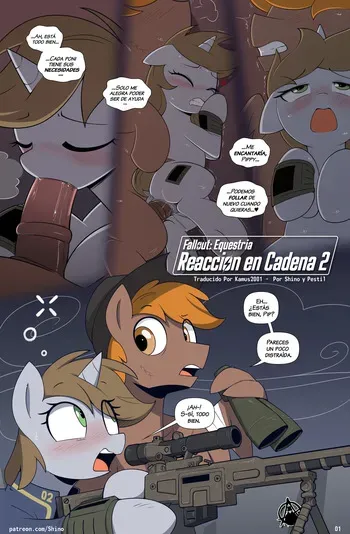 [Shinodage] Fallout Equestria: Chain Reaction 2 (My Little Pony: Friendship is Magic) (Ongoing) [Spanish] [Kamus2001] manga cover