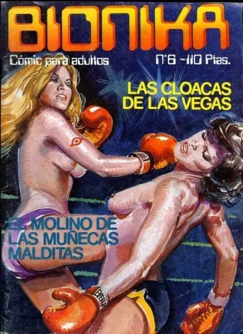 [Ediciones Zinco] Bionika #6 - The Slums of Las Vegas | Bionika #6 - Las Cloacas De Las Vegas [Spanish] manga cover