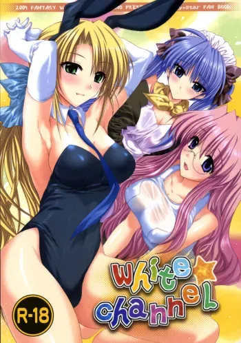 (C72) [FANTASY WIND (Shinano Yura)] white channel (Lucky Star) manga cover