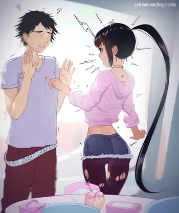 [Puri] Relax man, she just wants some time manga cover