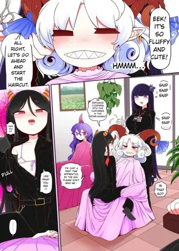 TouTetsu Youma Receives Special Service At Beauty Salon manga cover