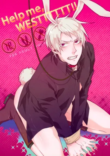 [SKY CLOISTER (yuto)] Help Me, WESTTTTTT!! (Axis Powers Hetalia) manga cover