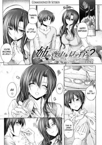 Ane no Senaka wo mite sodatsu? manga cover