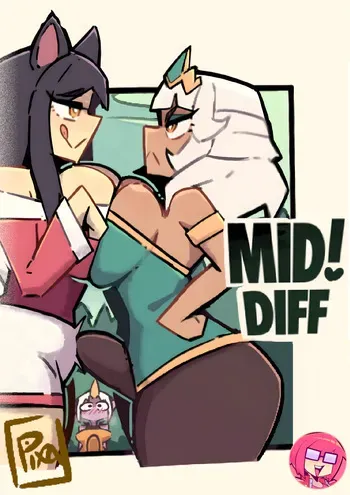 [Pixzapix] MID! Dif (League of Legends) manga cover
