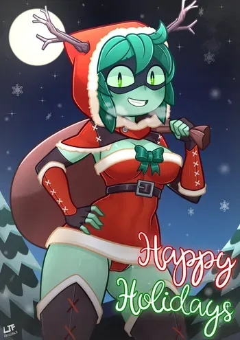[Lezaki] Huntress Wizard christmas present (Adventure Time) manga cover