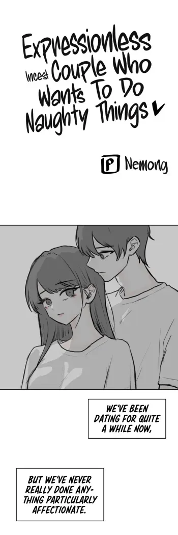 Expressionless Incest Couple Who Wants To Do Naughty Things manga cover