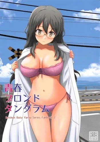 (C96) [G-SCAN CORP. (Satou Chagashi)] Seishun Blonde Tangram (Seishun Buta Yarou wa Bunny Girl Senpai no Yume o Minai) [Spanish] manga cover