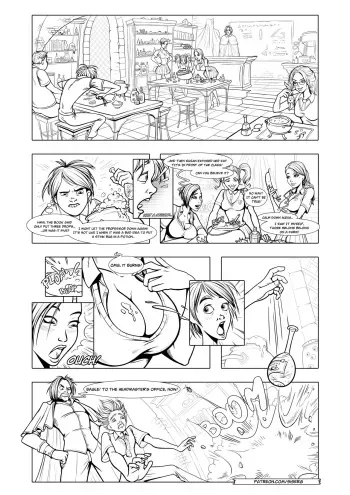 Innocent Witches (Uncolored) by Siserg manga cover