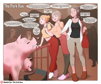 nimbletail The Pork Run manga cover