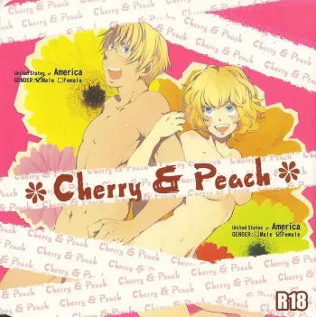 (Gijinka Oukoku 3 ~Zenkoku R12~) [C., SHOWANO (Wawa, Isono Funa)] Cherry & Peach (Axis Powers Hetalia) [English] manga cover