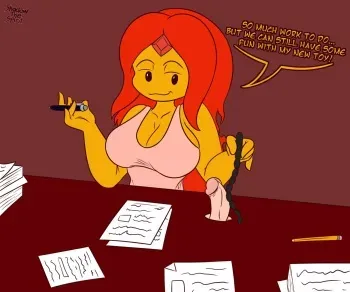 [ShadowTheSpirit] Flame Princess Femdom (Adventure Time) manga cover